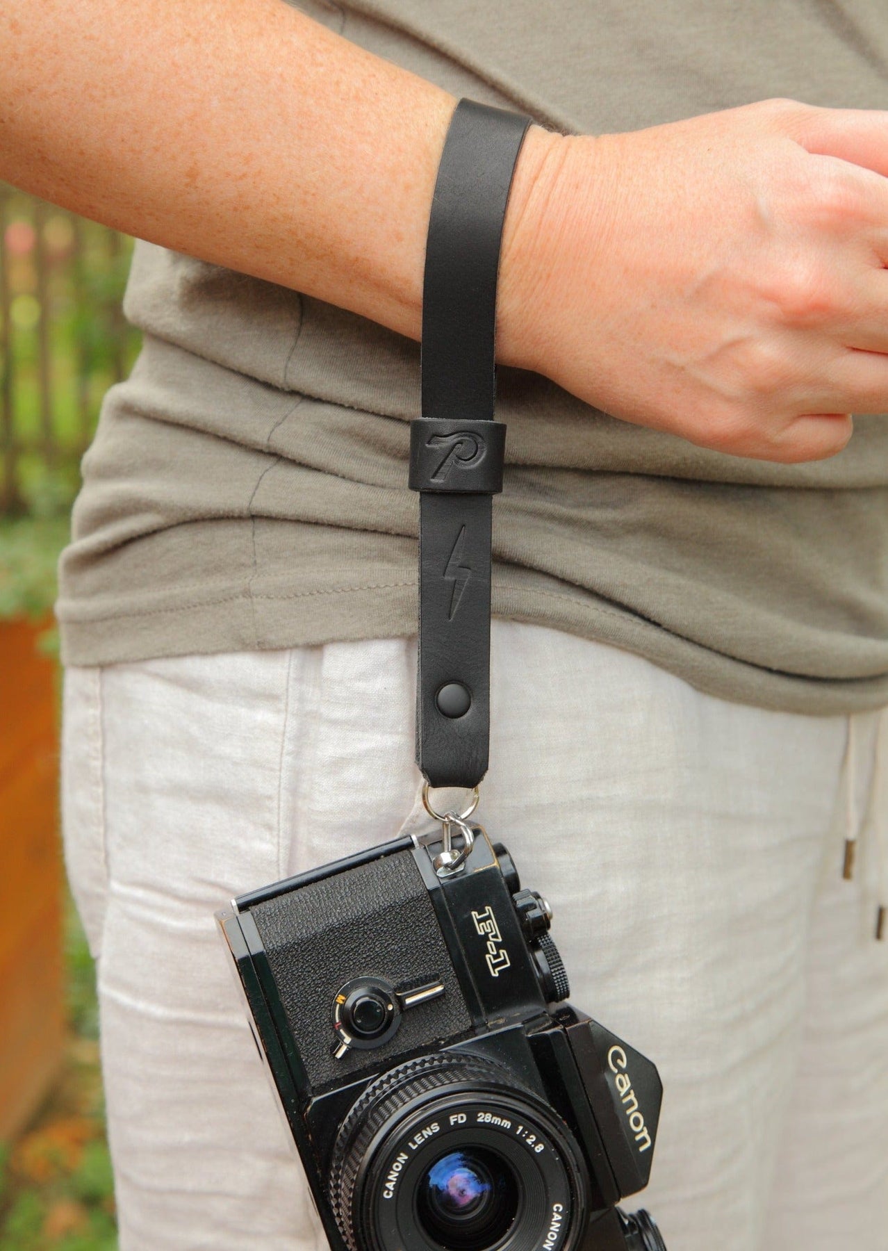 wristlet camera strap