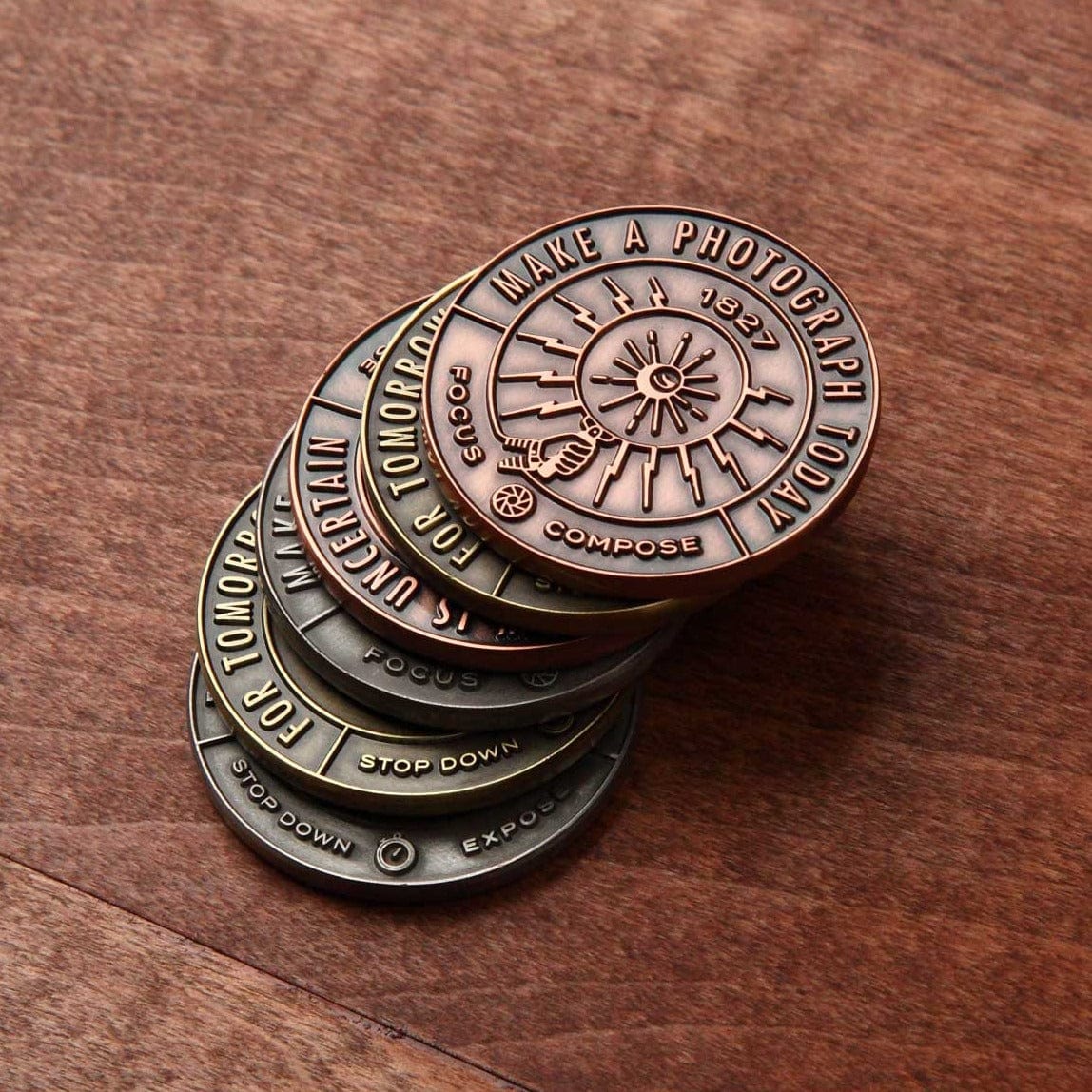 Gifts for Photographers - Make A Photograph Today Coin